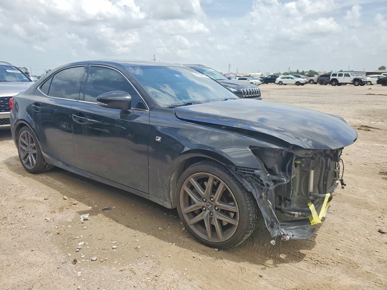 2016 Lexus Is 200t Черный vin: JTHBA1D29G5009525