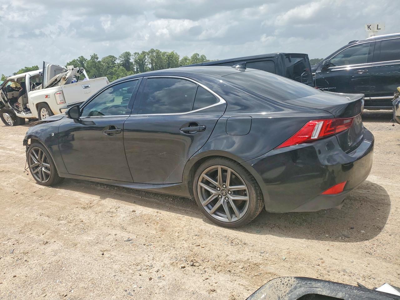 2016 Lexus Is 200t Черный vin: JTHBA1D29G5009525