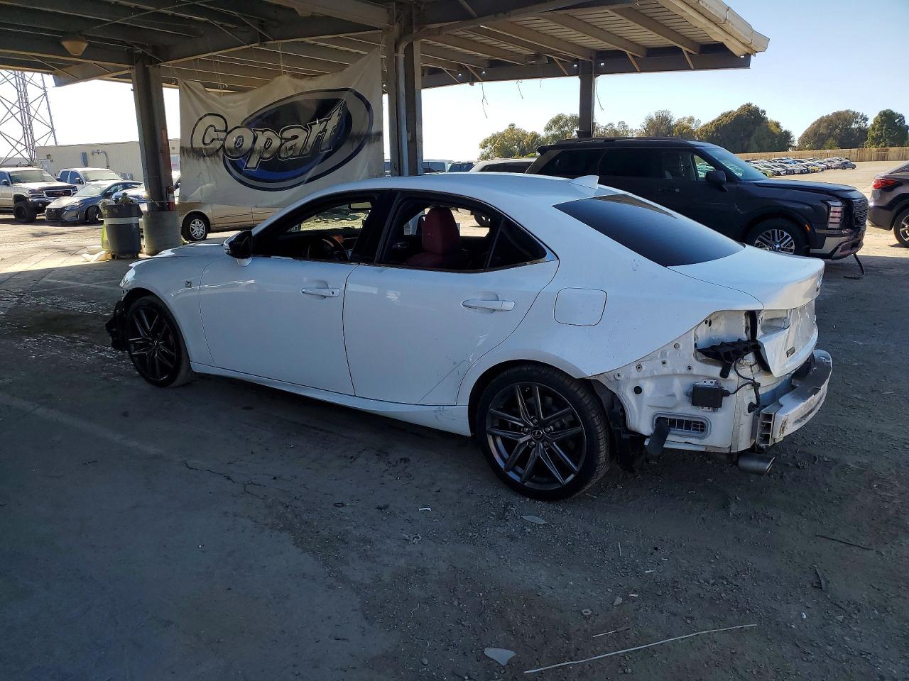2016 Lexus Is 200t White vin: JTHBA1D29G5025174
