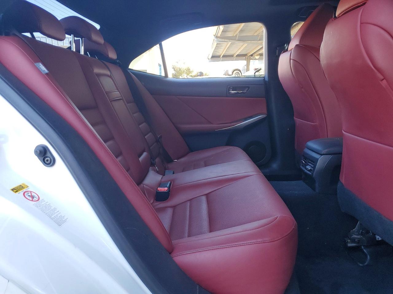 2016 Lexus Is 200t White vin: JTHBA1D29G5025174