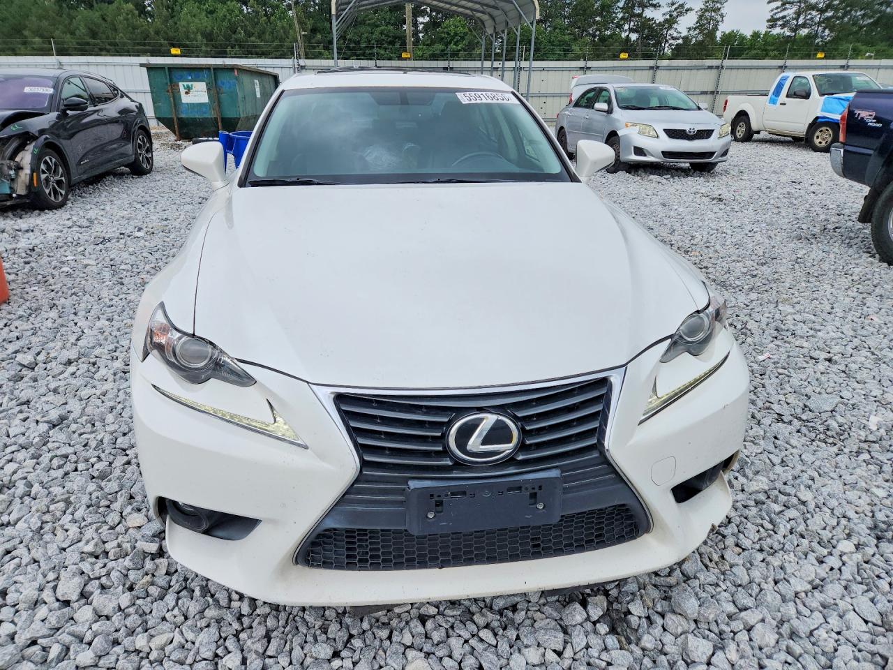 2016 Lexus Is 200t White vin: JTHBA1D29G5025935