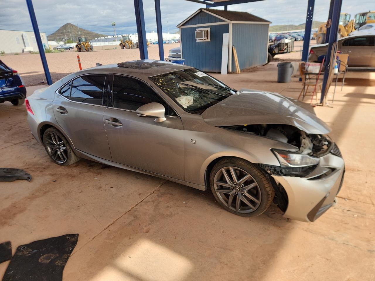 2018 Lexus Is 300 Silver vin: JTHBA1D29J5081316