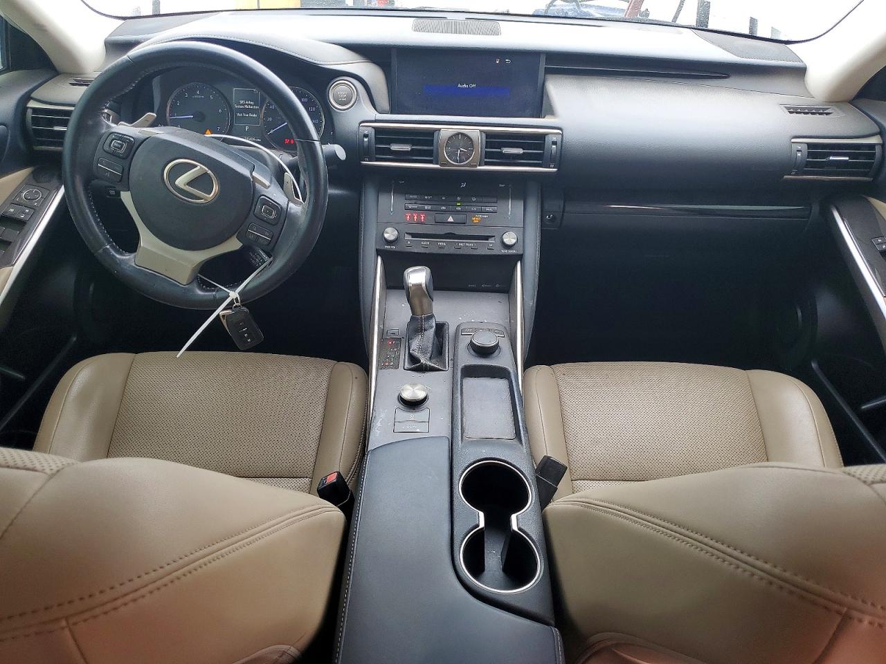 2017 Lexus Is 200t White vin: JTHBA1D2XH5040414