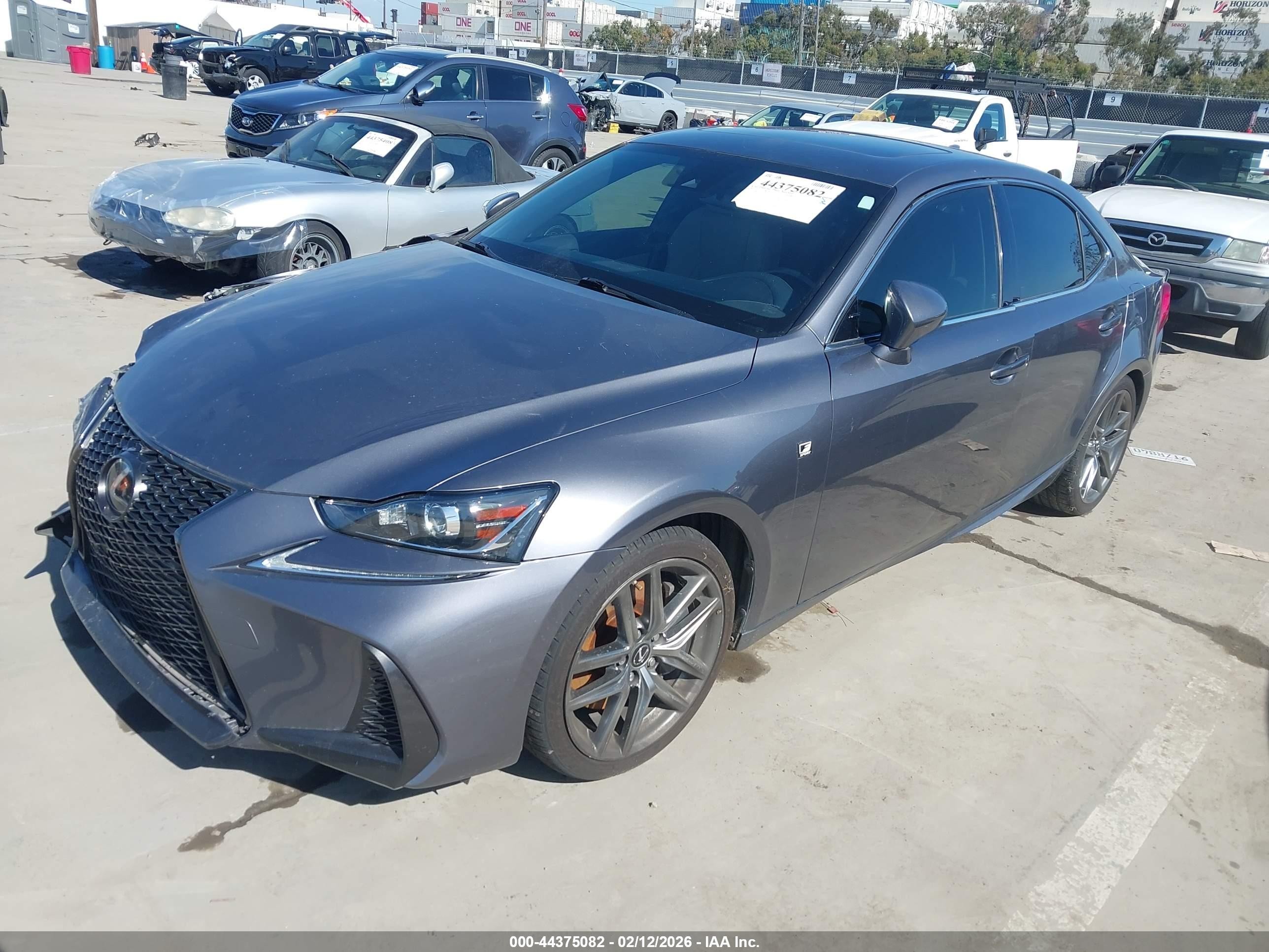 2017 Lexus Is 200t Gray vin: JTHBA1D2XH5041837