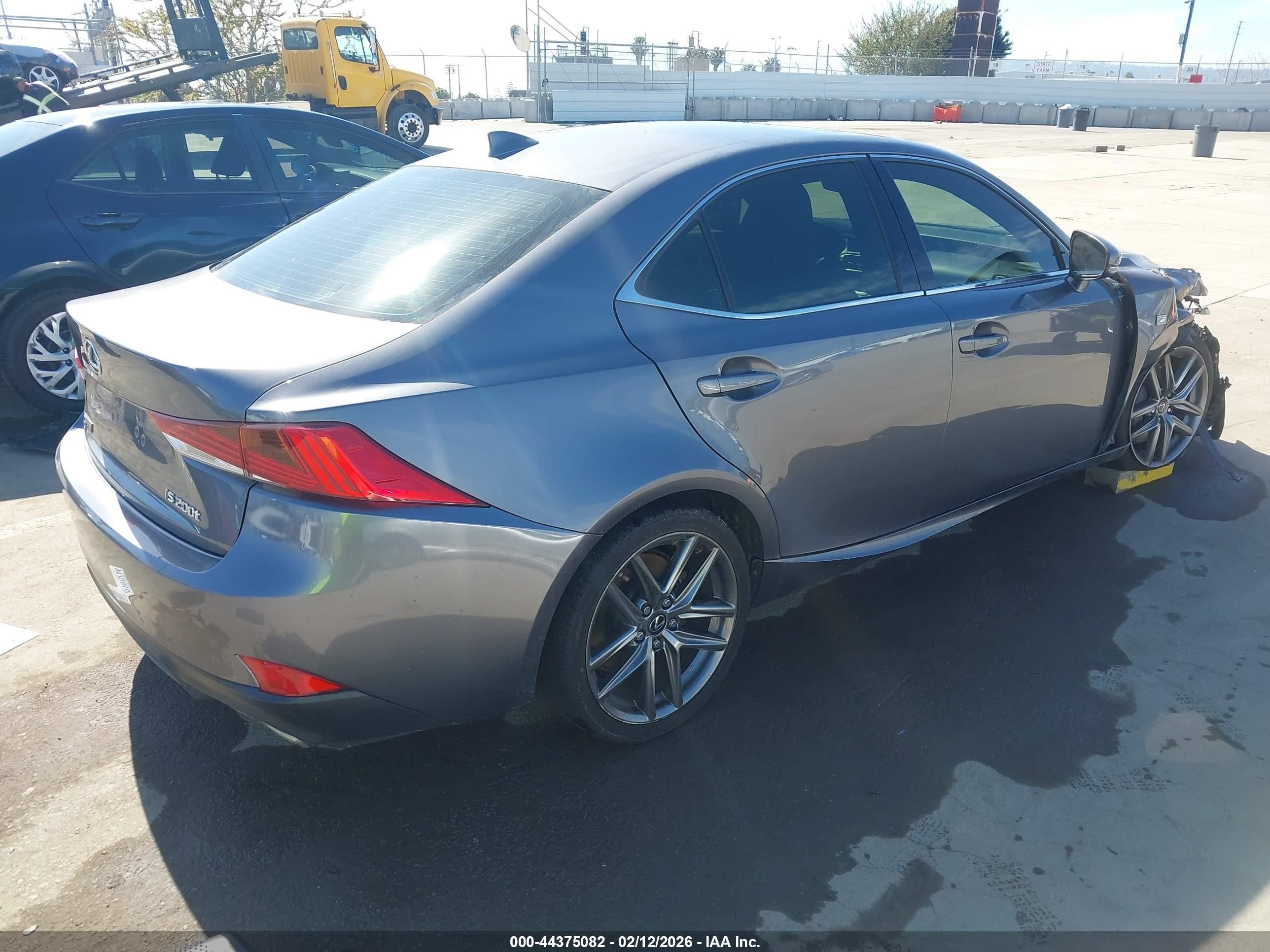 2017 Lexus Is 200t Gray vin: JTHBA1D2XH5041837