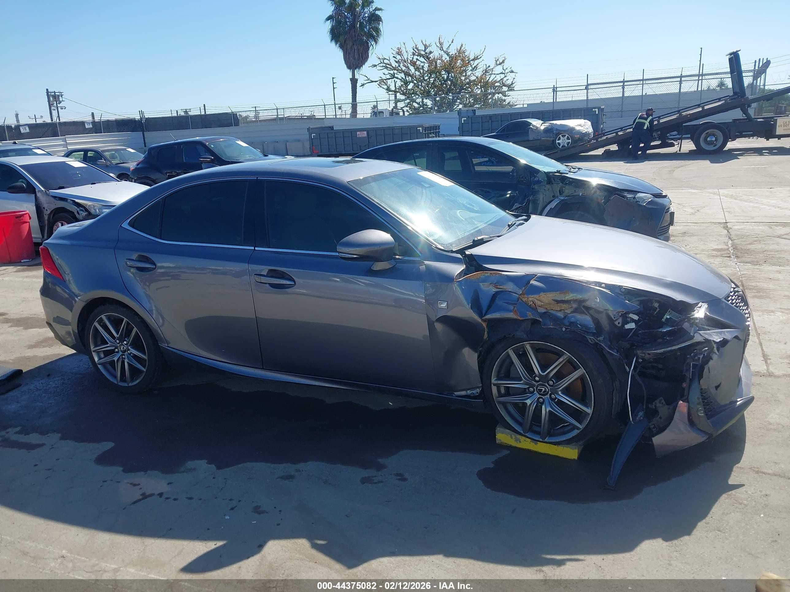 2017 Lexus Is 200t Gray vin: JTHBA1D2XH5041837