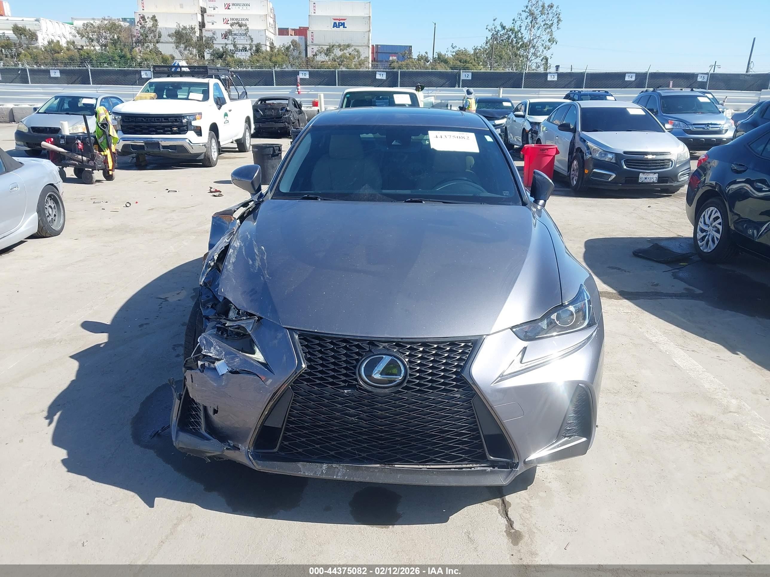 2017 Lexus Is 200t Gray vin: JTHBA1D2XH5041837
