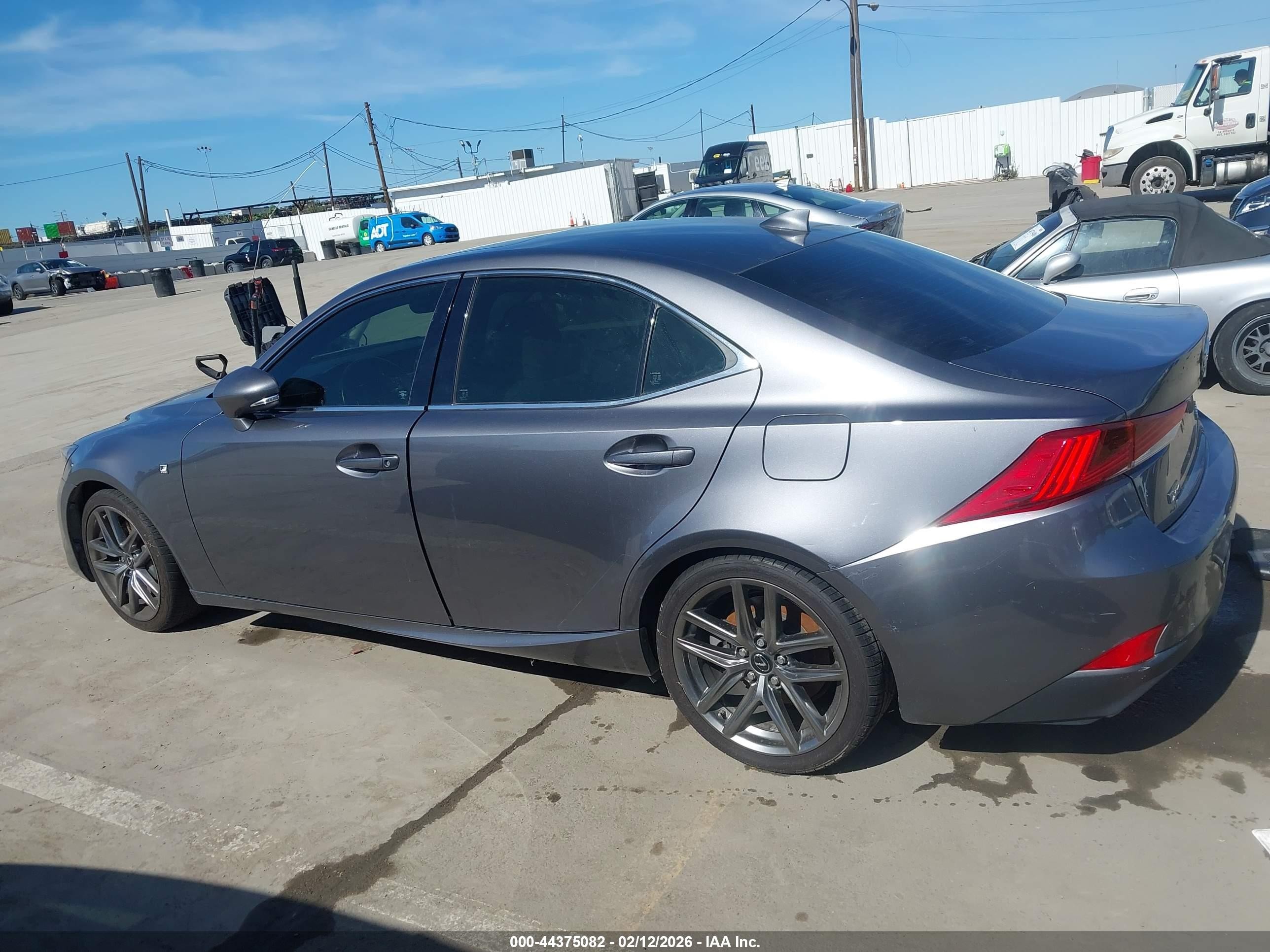 2017 Lexus Is 200t Gray vin: JTHBA1D2XH5041837