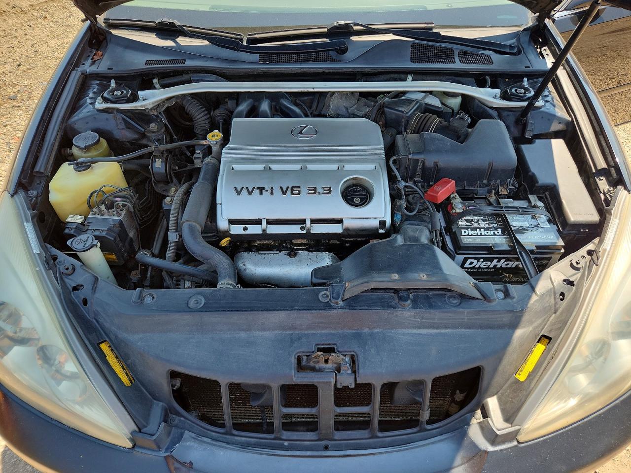 2004 Lexus Es 330 Черный vin: JTHBA30G040005739
