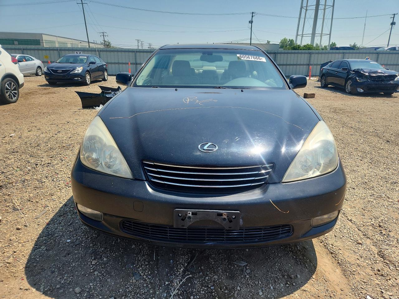 2004 Lexus Es 330 Черный vin: JTHBA30G040005739