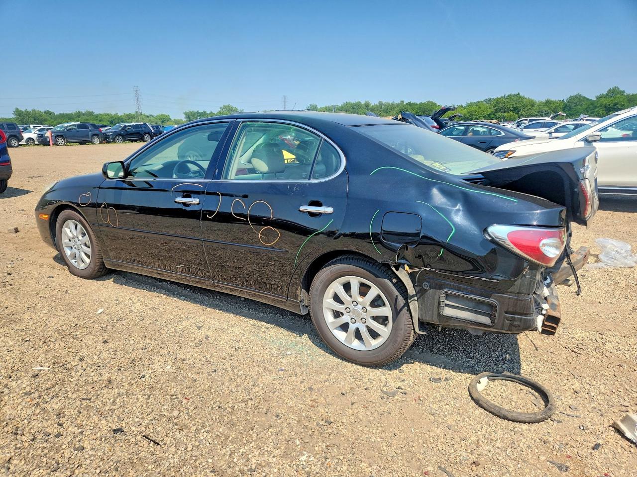 2004 Lexus Es 330 Черный vin: JTHBA30G040005739