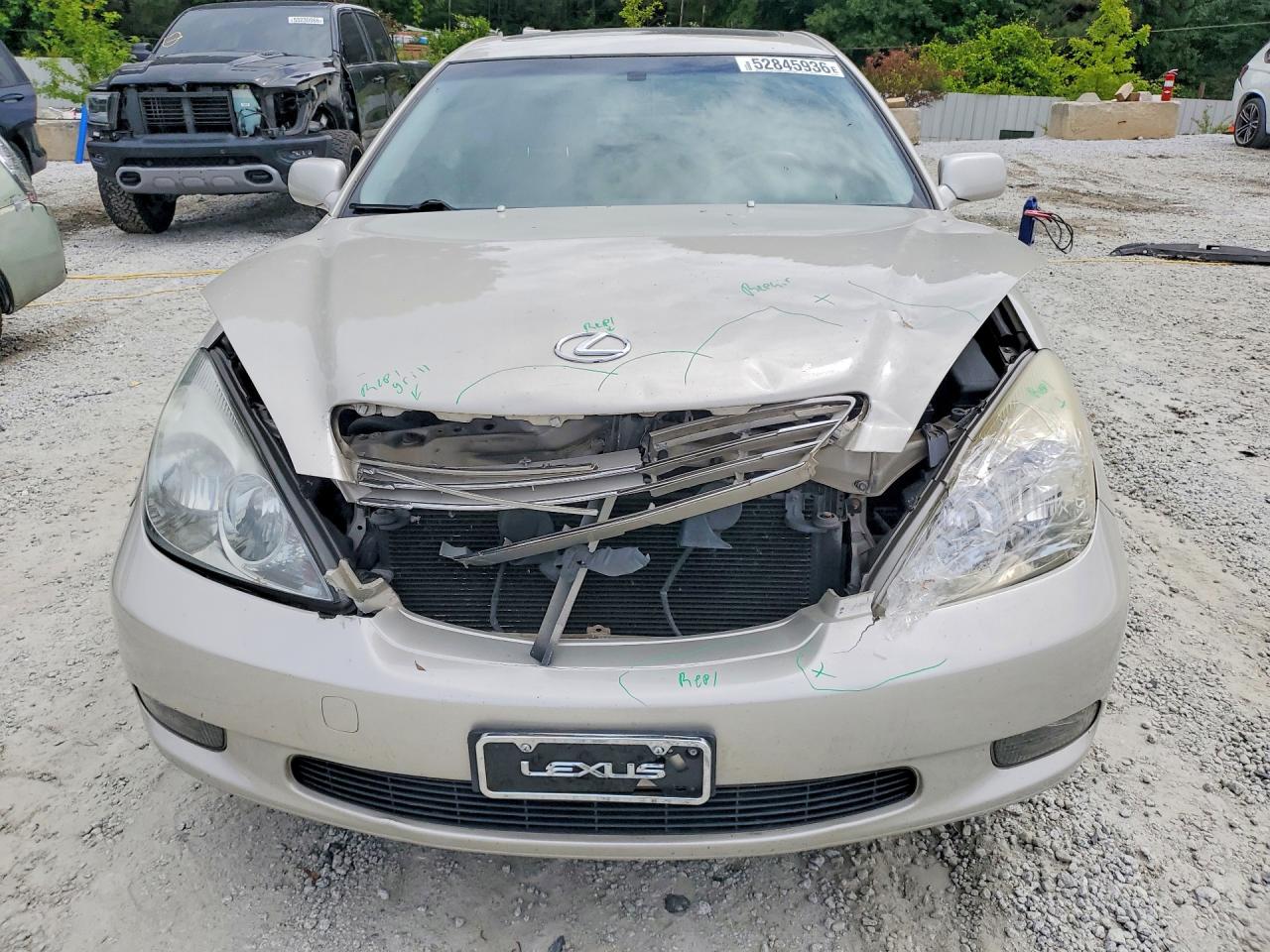 2004 Lexus Es 330 Кремовый vin: JTHBA30G040006292