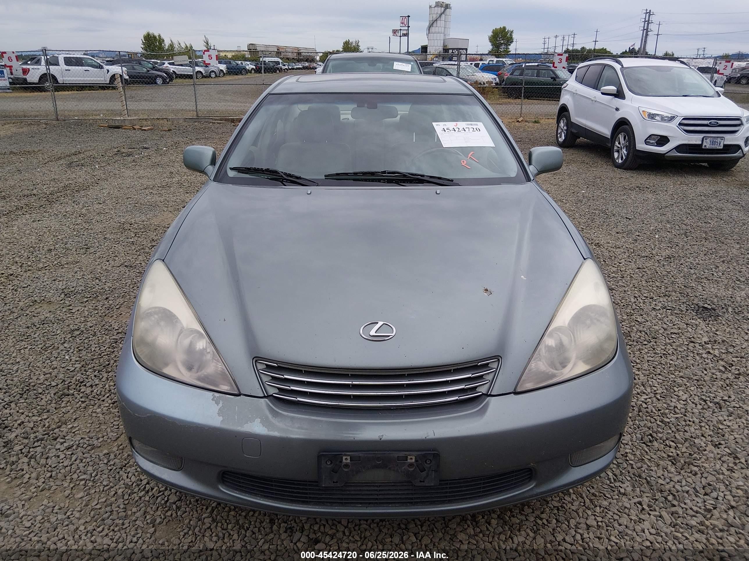 2004 Lexus Es 330 Blue vin: JTHBA30G040007720