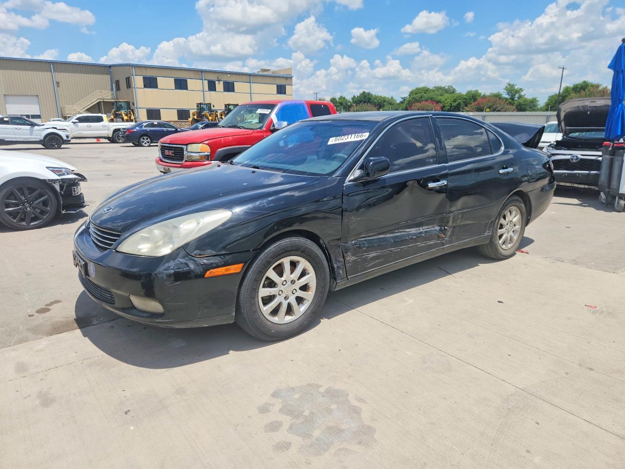 2004 Lexus Es 330 Black vin: JTHBA30G040018233