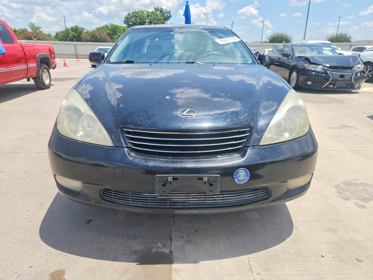 2004 Lexus Es 330 Black vin: JTHBA30G040018233