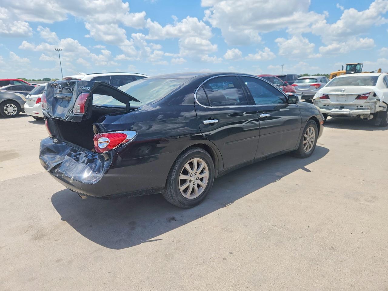 2004 Lexus Es 330 Black vin: JTHBA30G040018233
