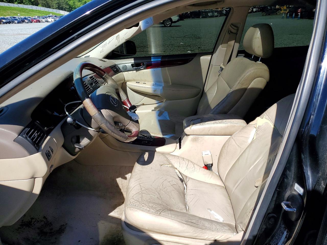 2004 Lexus Es 330 Black vin: JTHBA30G045005565