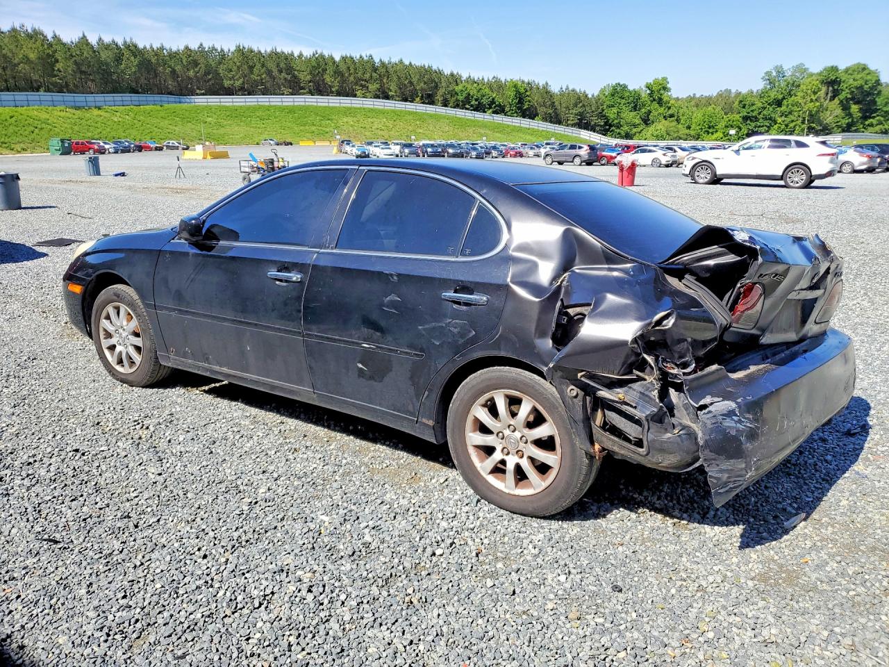 2004 Lexus Es 330 Black vin: JTHBA30G045005565