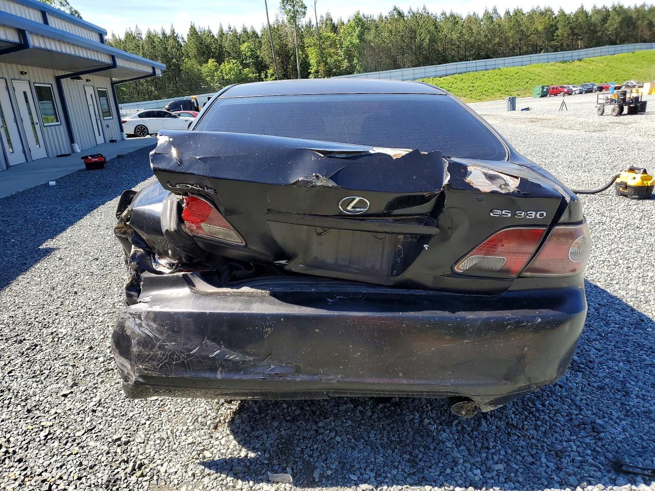 2004 Lexus Es 330 Black vin: JTHBA30G045005565