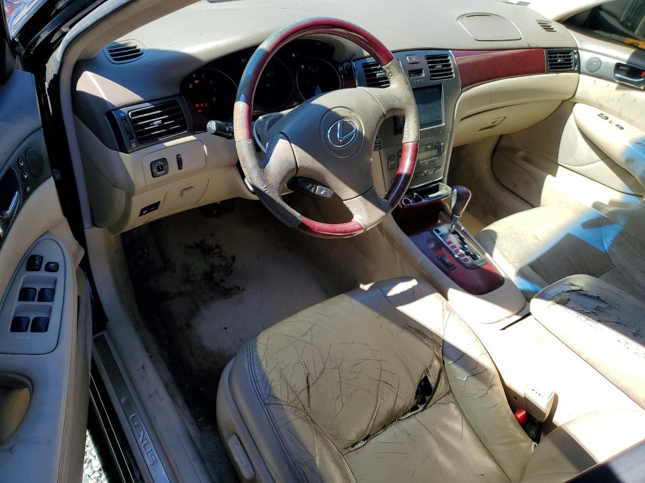 2004 Lexus Es 330 Black vin: JTHBA30G045005565