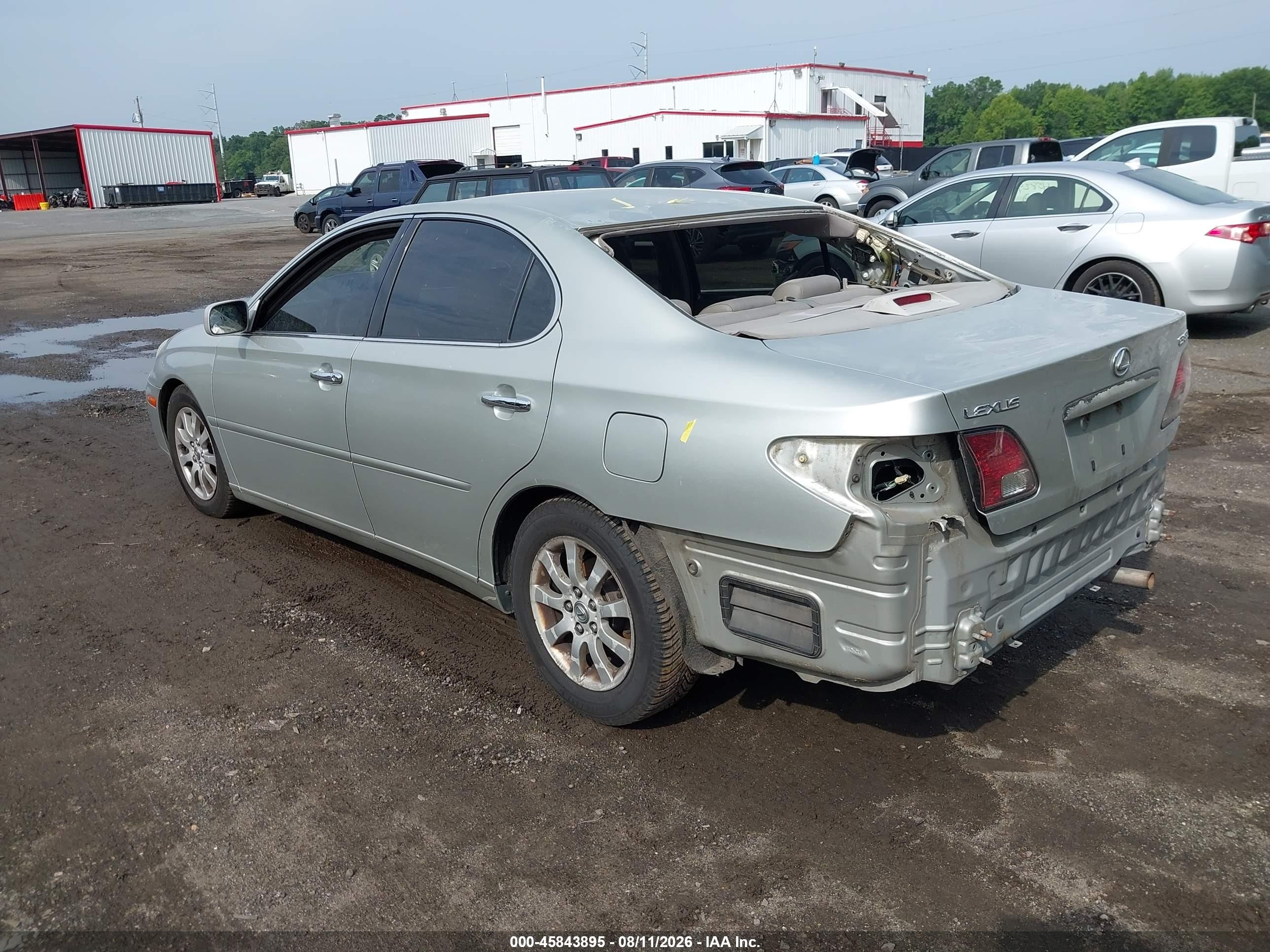 2004 Lexus Es 330   Gray vin: JTHBA30G045008045