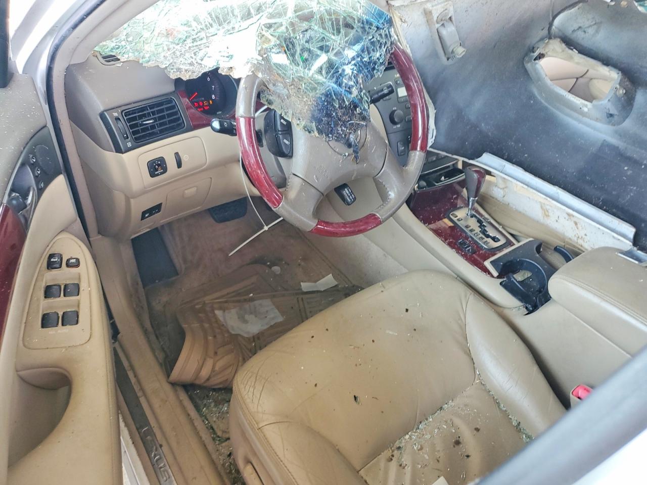 2004 Lexus Es 330 White vin: JTHBA30G045023709