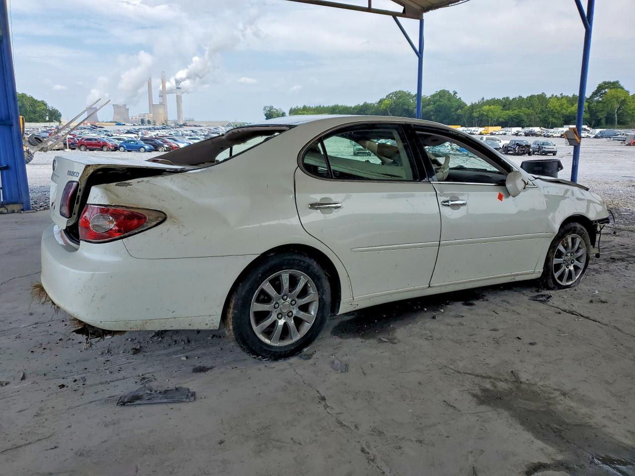 2004 Lexus Es 330 White vin: JTHBA30G045023709