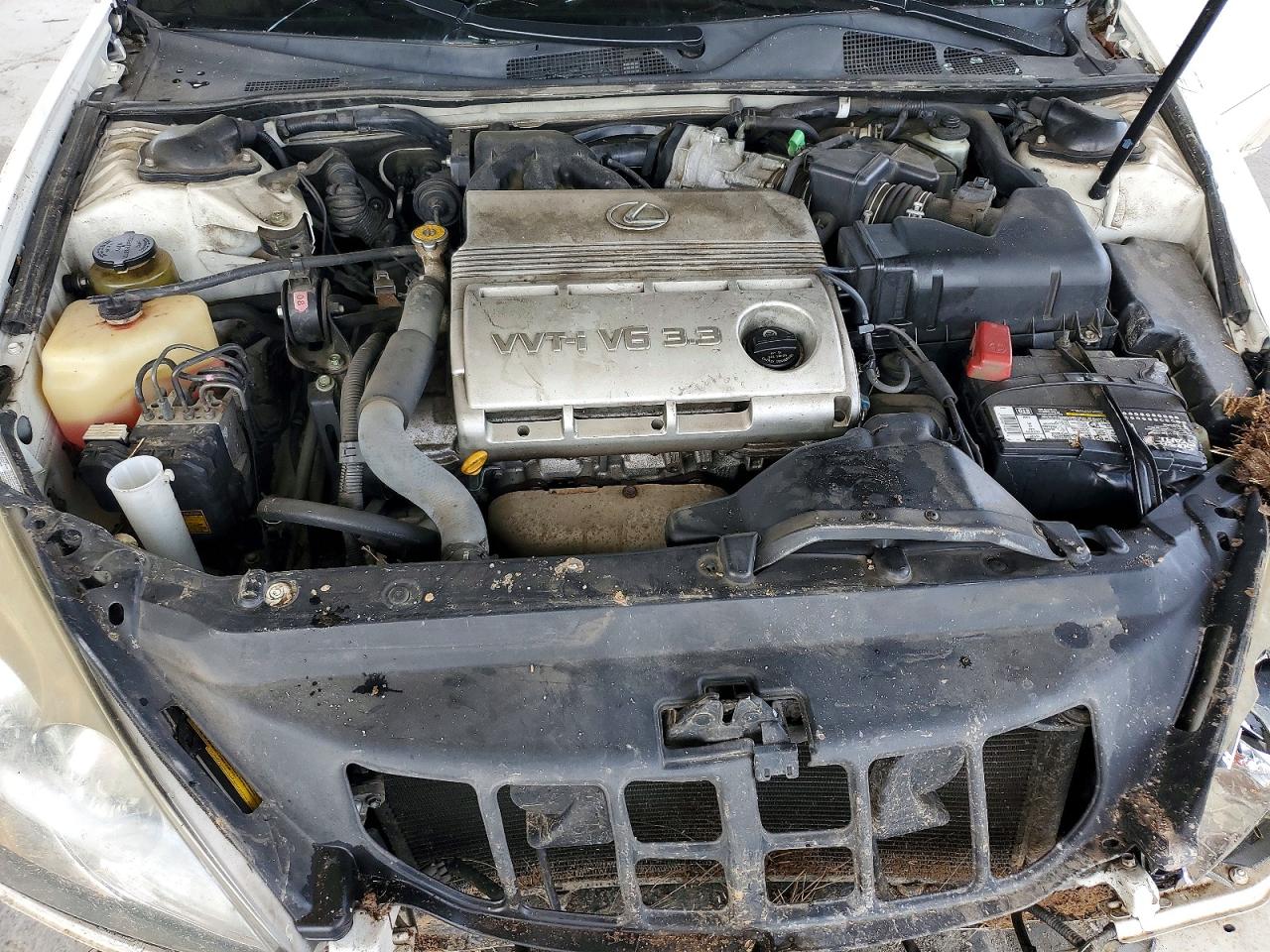 2004 Lexus Es 330 White vin: JTHBA30G045023709