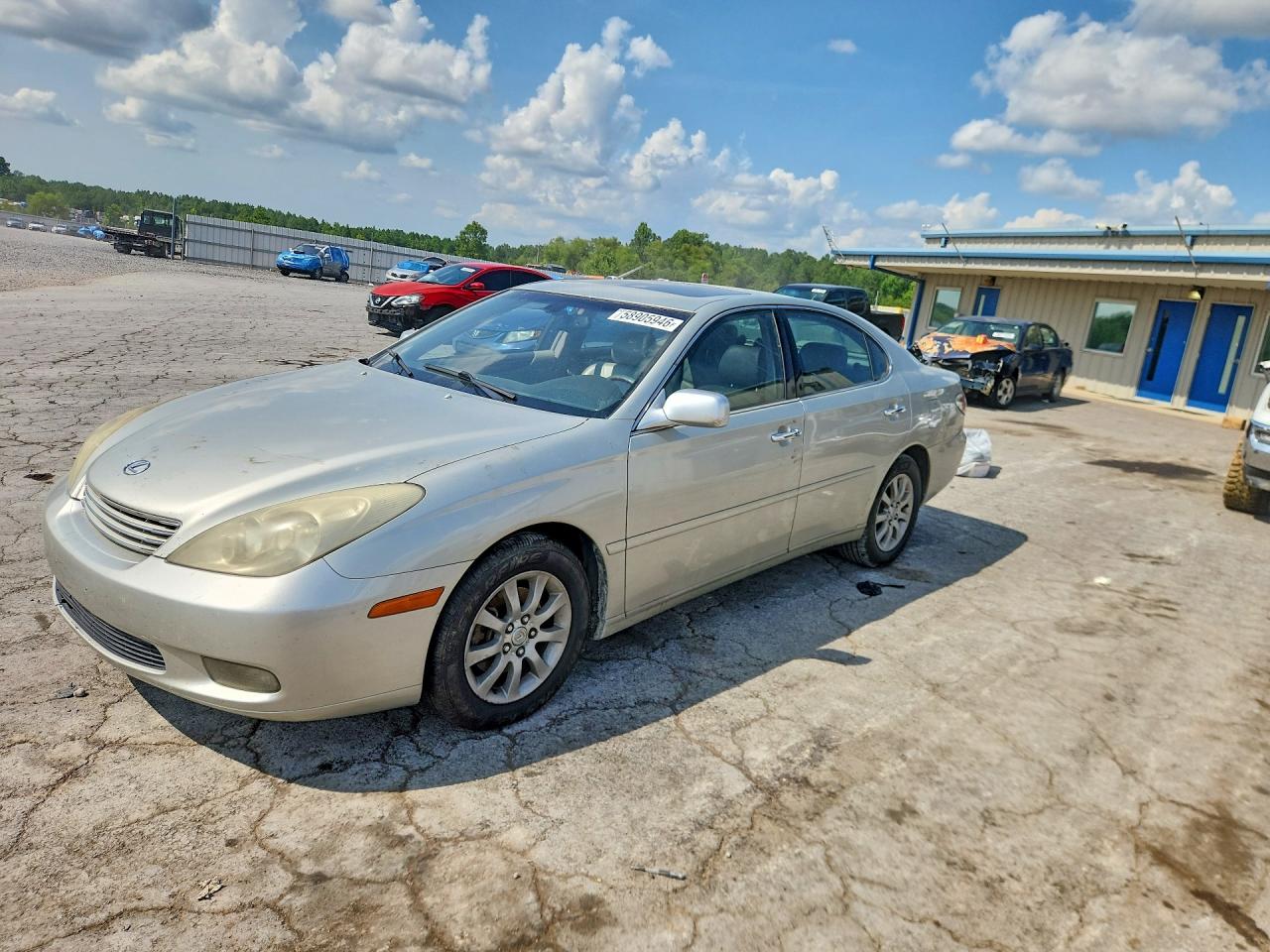 2004 Lexus Es 330 Silver vin: JTHBA30G045028487