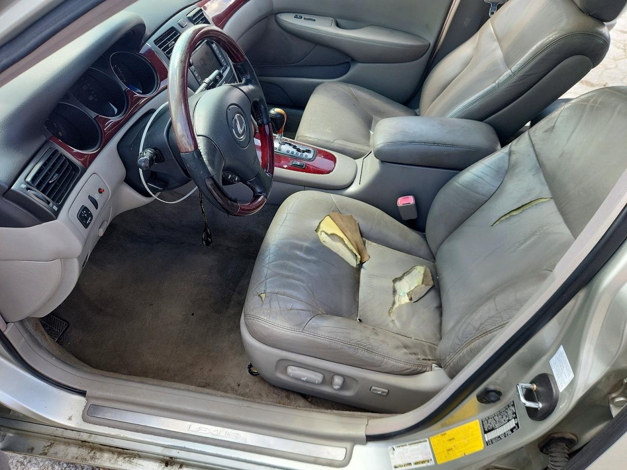 2004 Lexus Es 330 Серебряный vin: JTHBA30G045028487