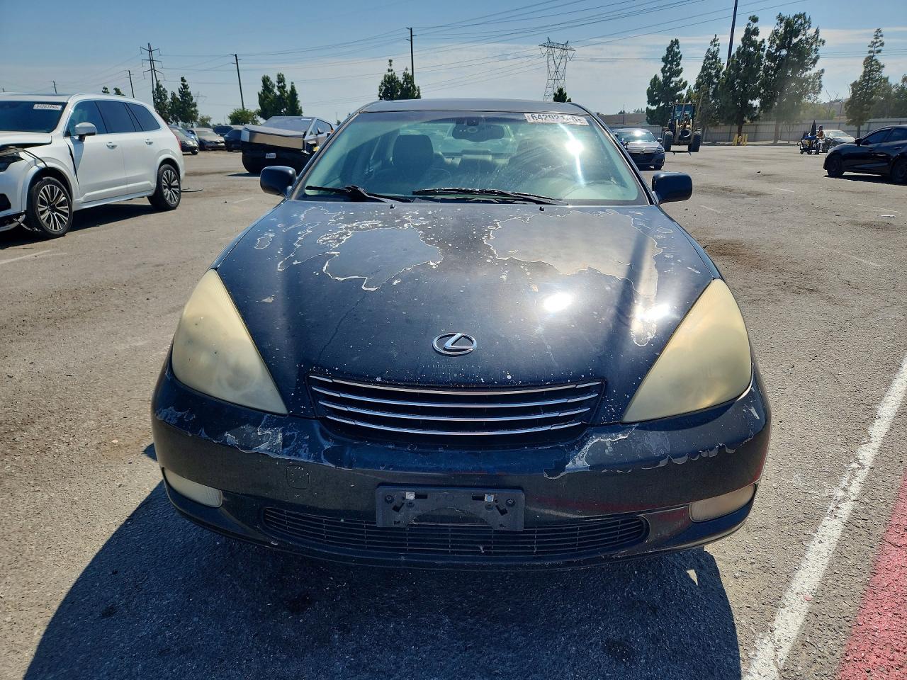 2004 Lexus Es 330 Black vin: JTHBA30G045033561