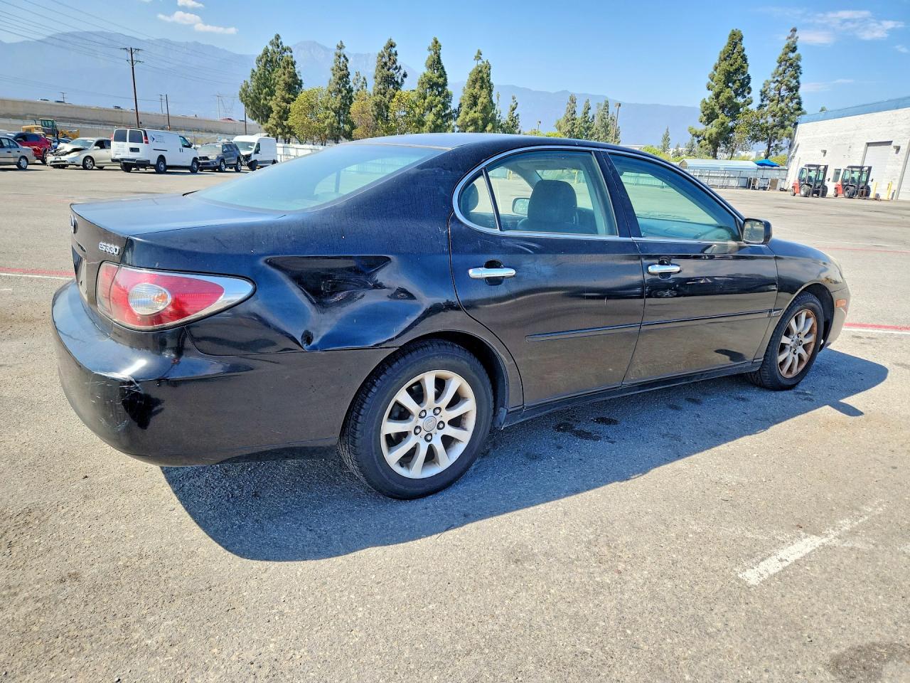 2004 Lexus Es 330 Black vin: JTHBA30G045033561