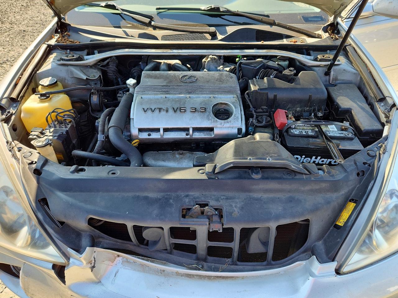 2005 Lexus Es 330 Серебряный vin: JTHBA30G055057019