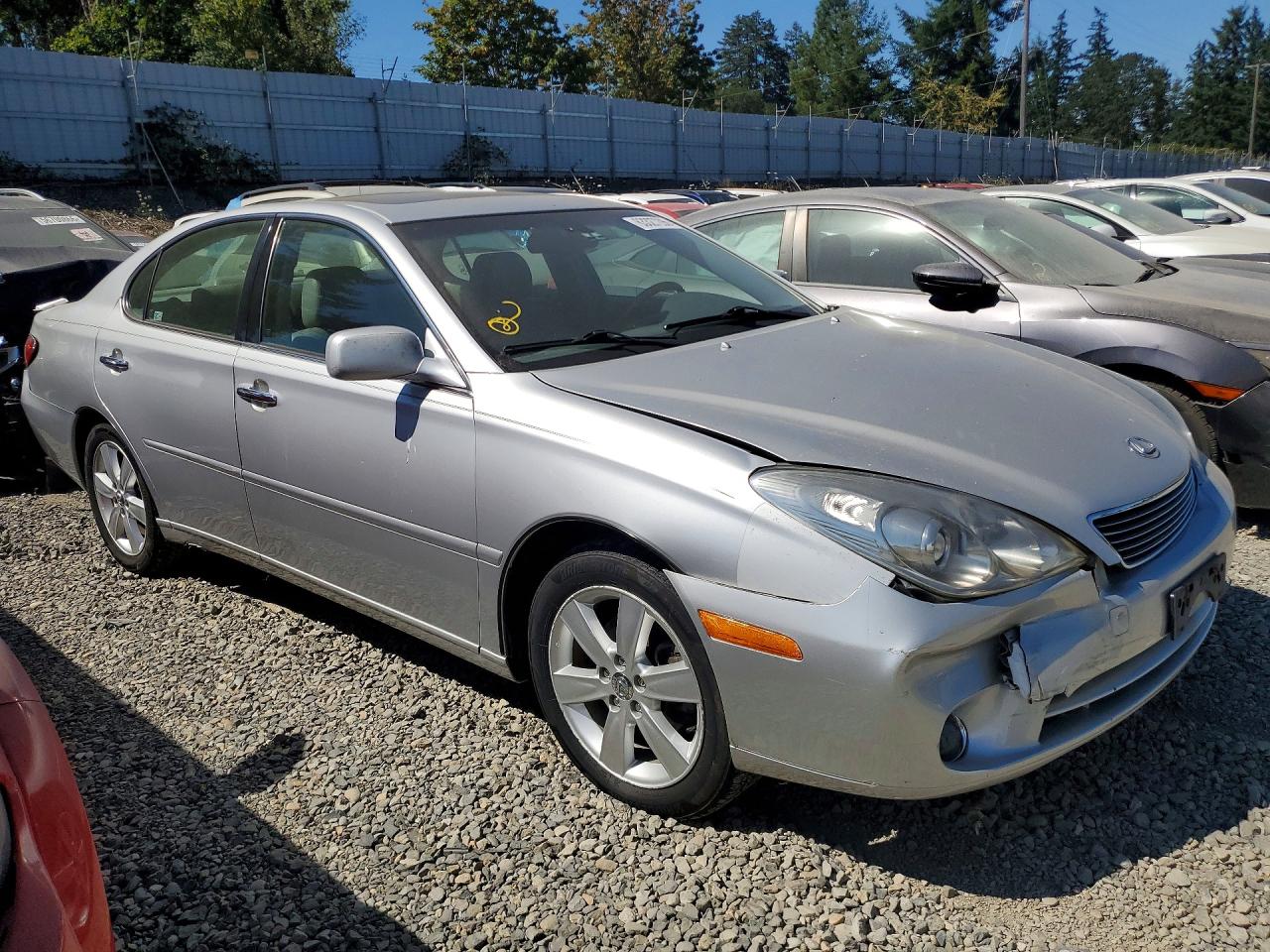 2005 Lexus Es 330 Серебряный vin: JTHBA30G055057019