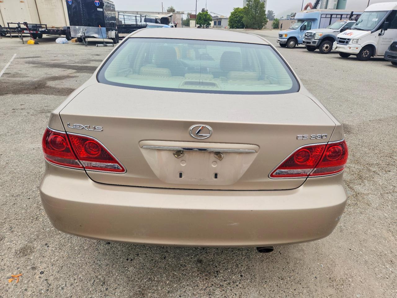 2005 Lexus Es 330 Желто-коричневый vin: JTHBA30G055063984