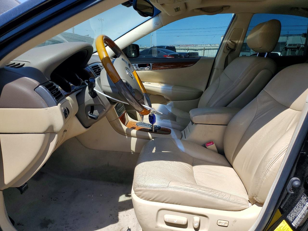 2005 Lexus Es 330 Black vin: JTHBA30G055068103