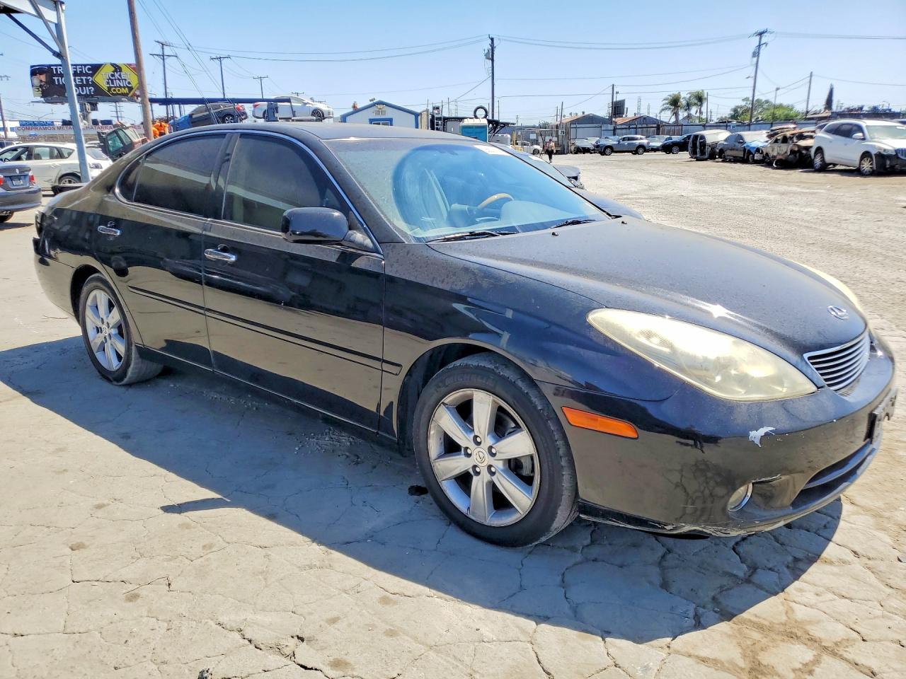 2005 Lexus Es 330 Black vin: JTHBA30G055068103