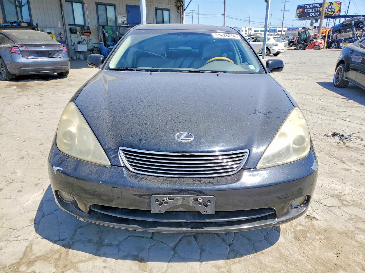 2005 Lexus Es 330 Black vin: JTHBA30G055068103