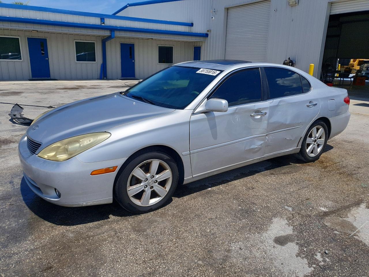 2005 Lexus Es 330 Silver vin: JTHBA30G055070658