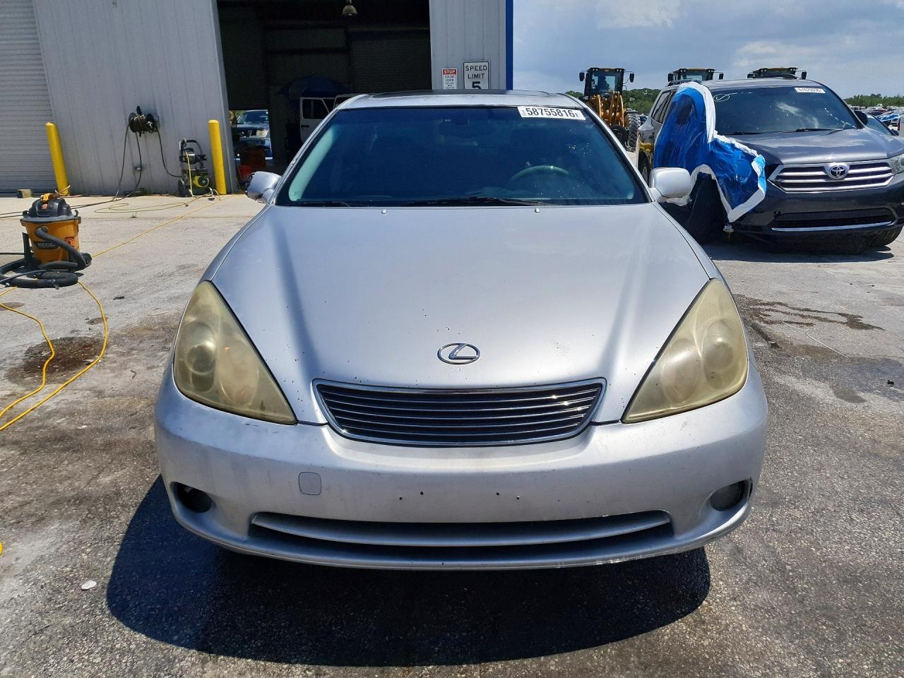 2005 Lexus Es 330 Silver vin: JTHBA30G055070658