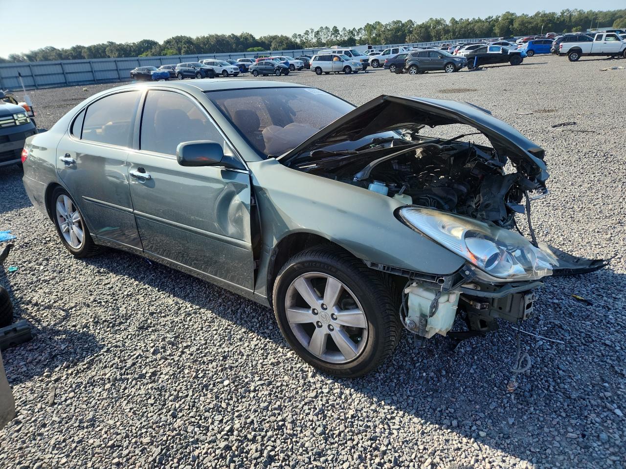 2005 Lexus Es 330 Green vin: JTHBA30G055071972