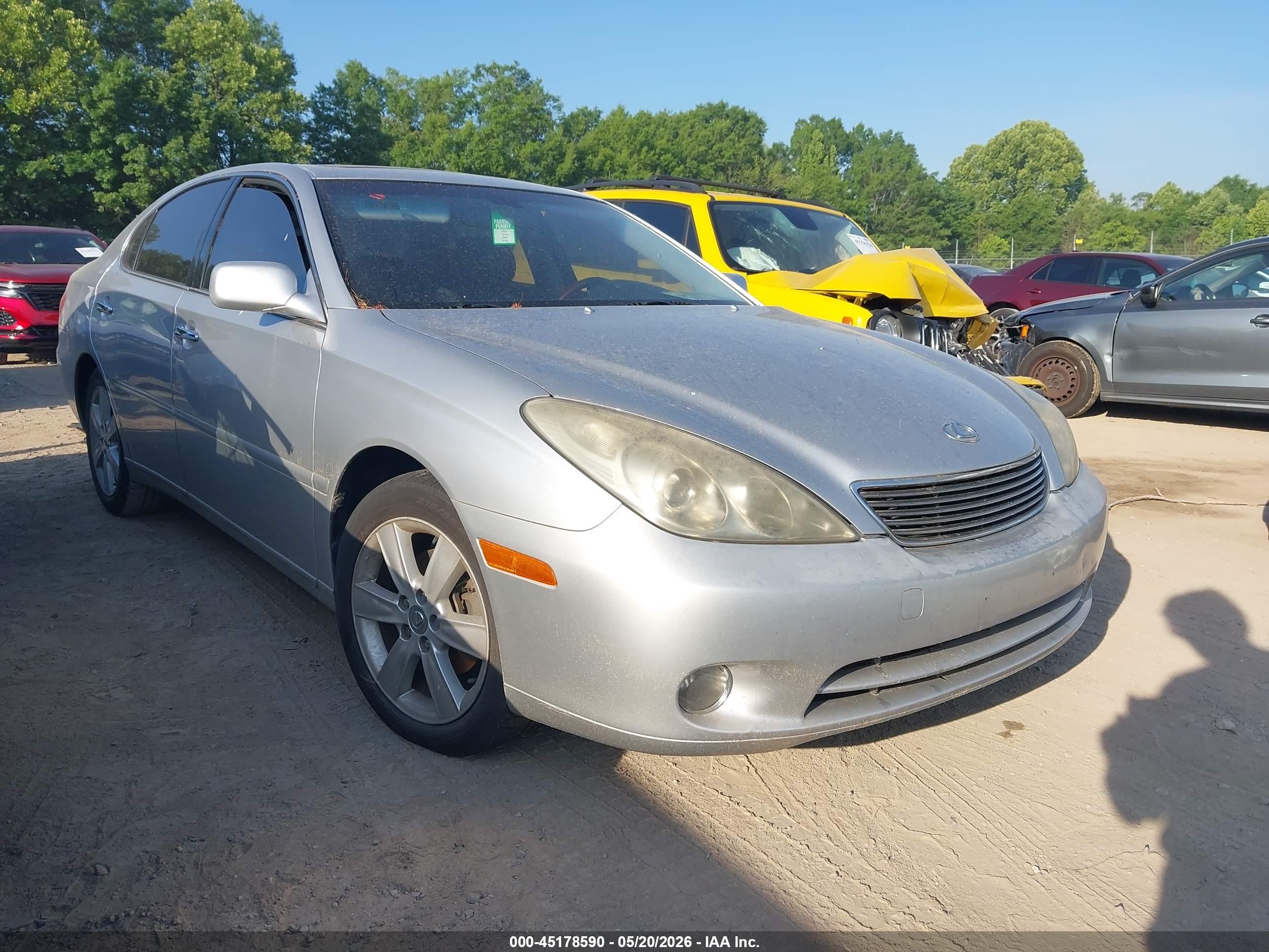 2005 Lexus Es 330   Silver vin: JTHBA30G055074032