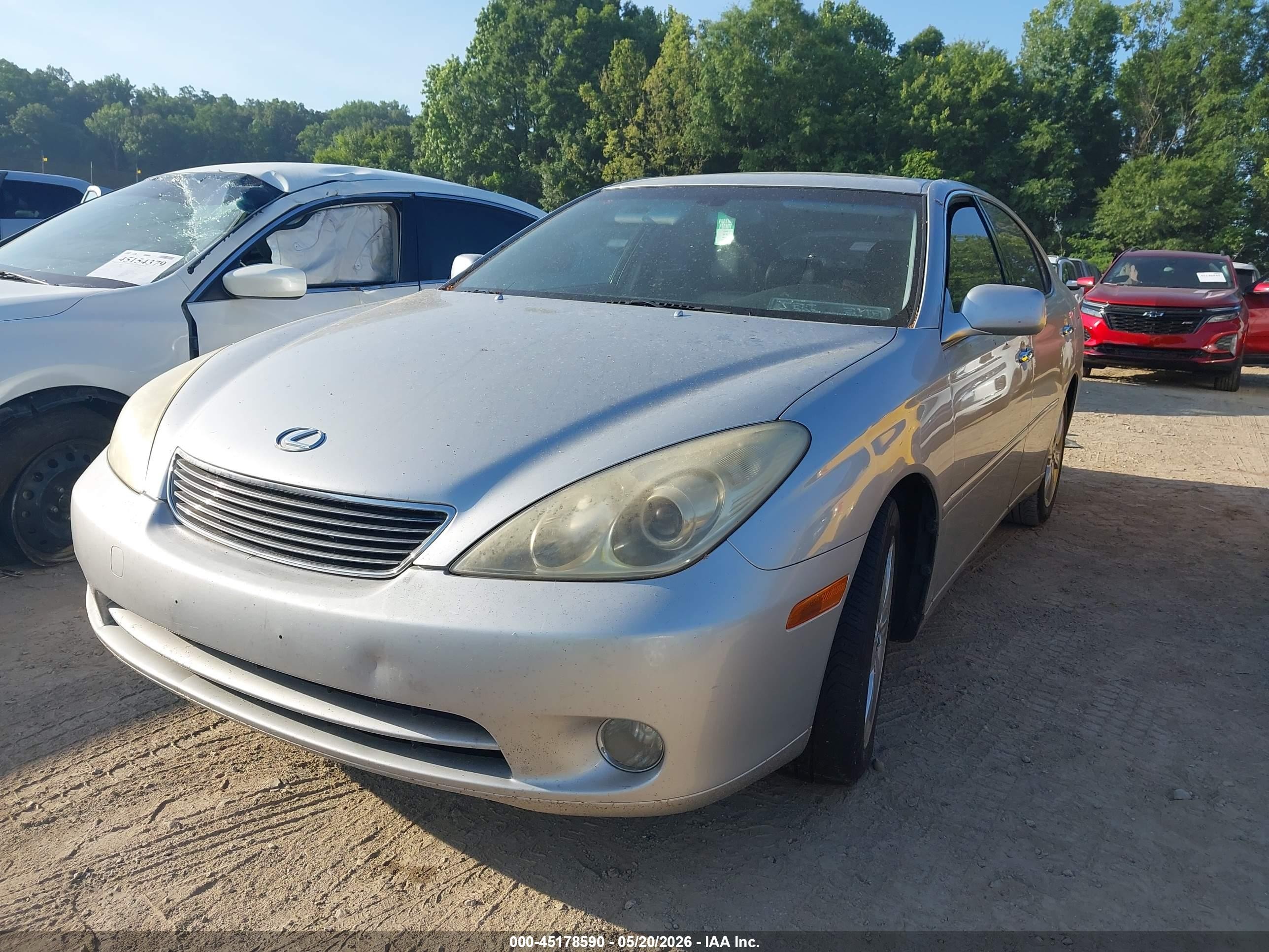2005 Lexus Es 330   Silver vin: JTHBA30G055074032