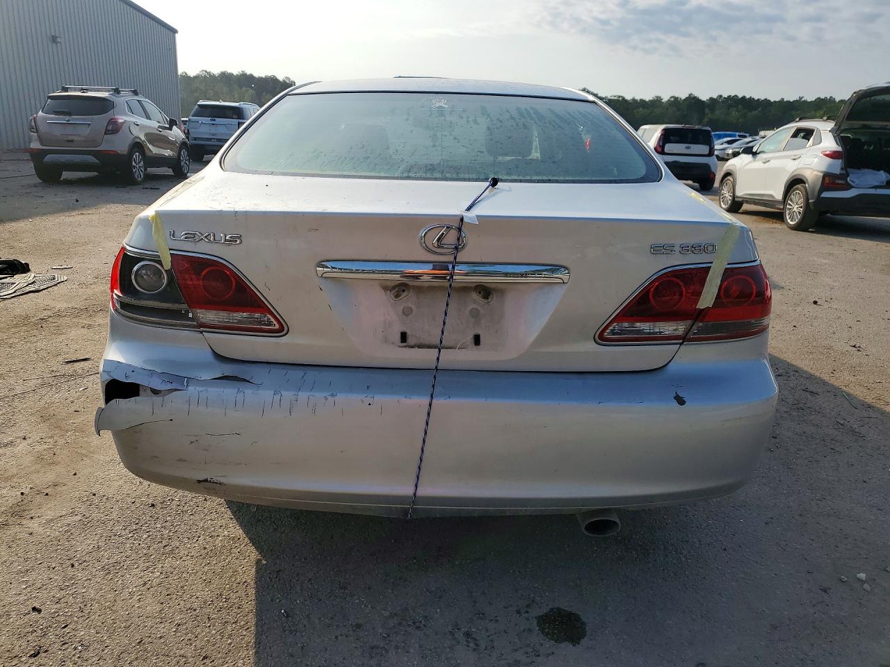 2005 Lexus Es 330 Silver vin: JTHBA30G055085709