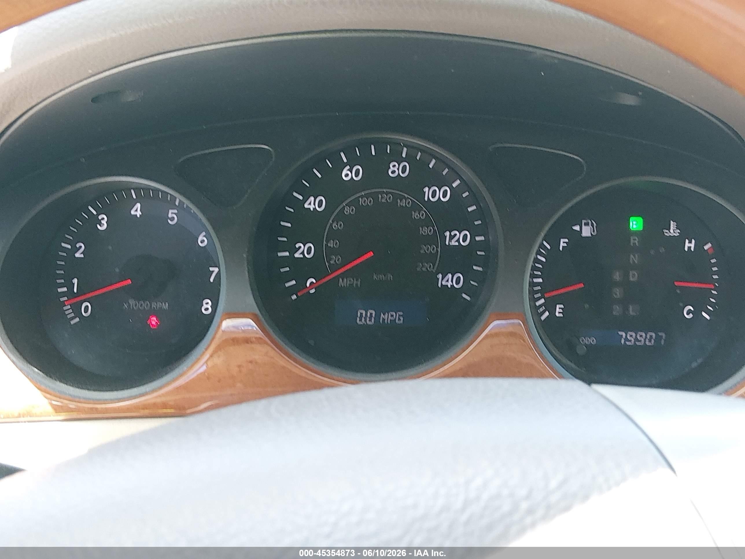 2005 Lexus Es 330 White vin: JTHBA30G055090764