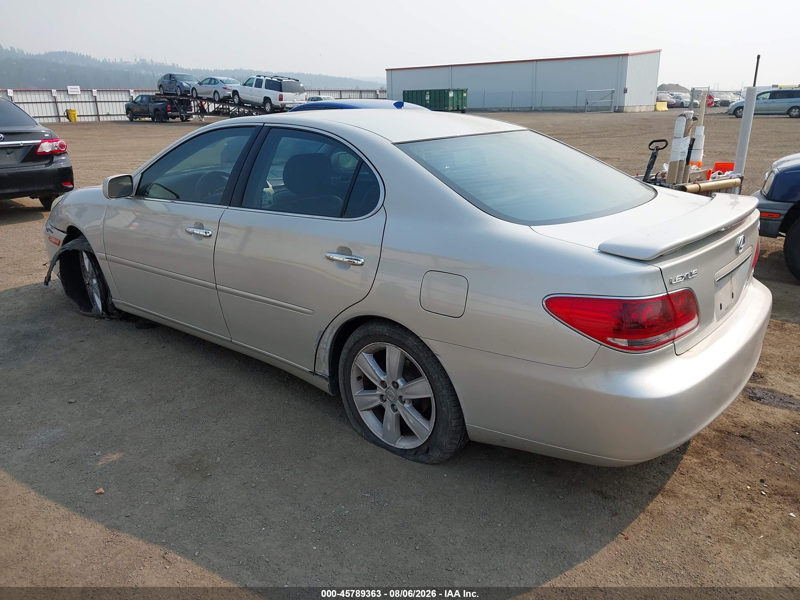 2005 Lexus Es 330   Silver vin: JTHBA30G055097701