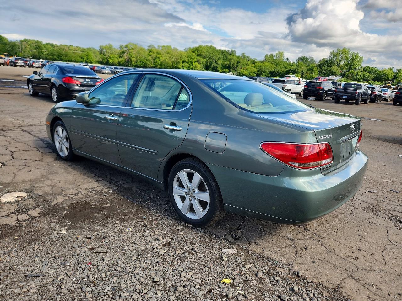 2005 Lexus Es 330 Green vin: JTHBA30G055099609