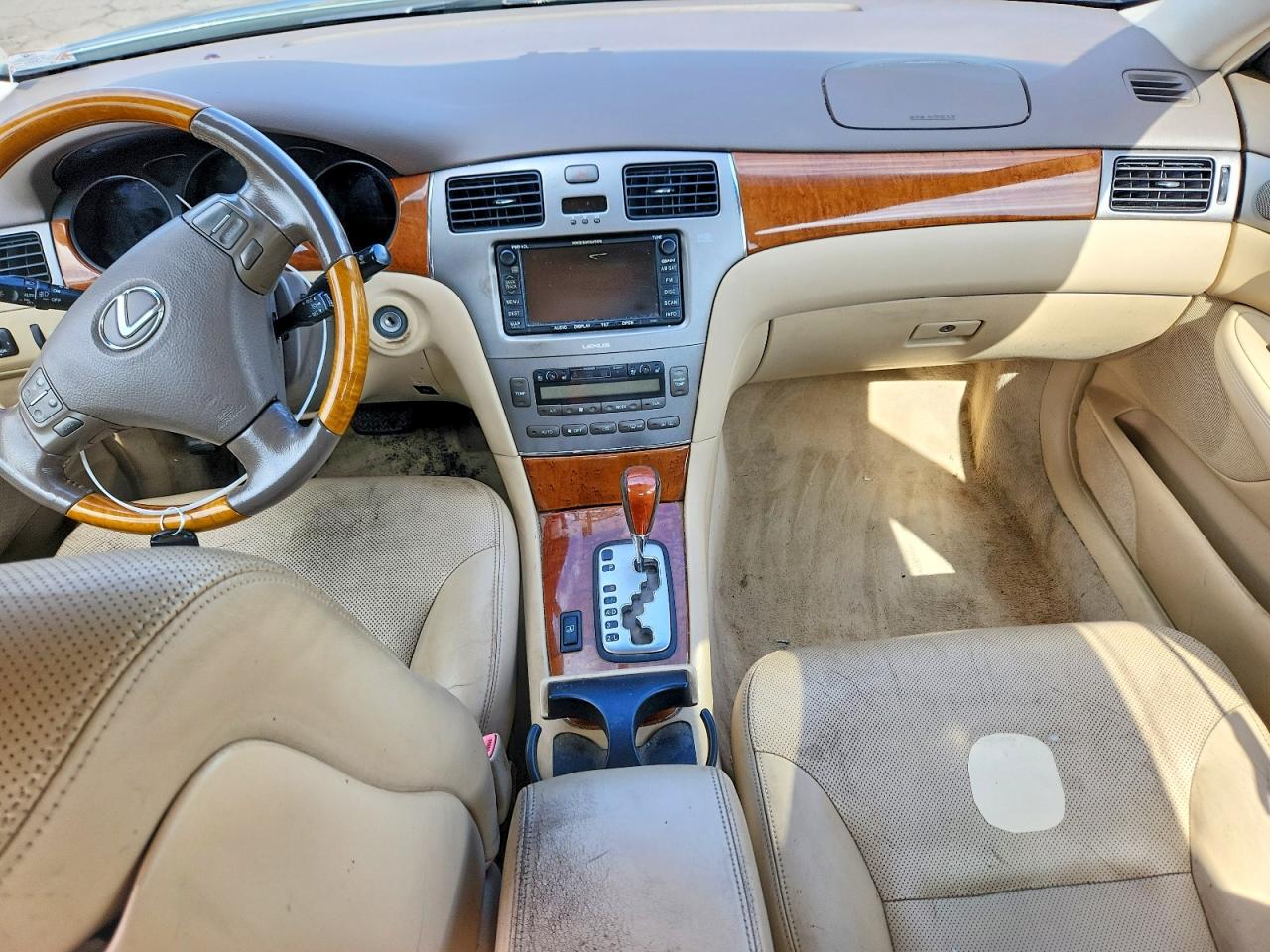 2005 Lexus Es 330 Green vin: JTHBA30G055099609