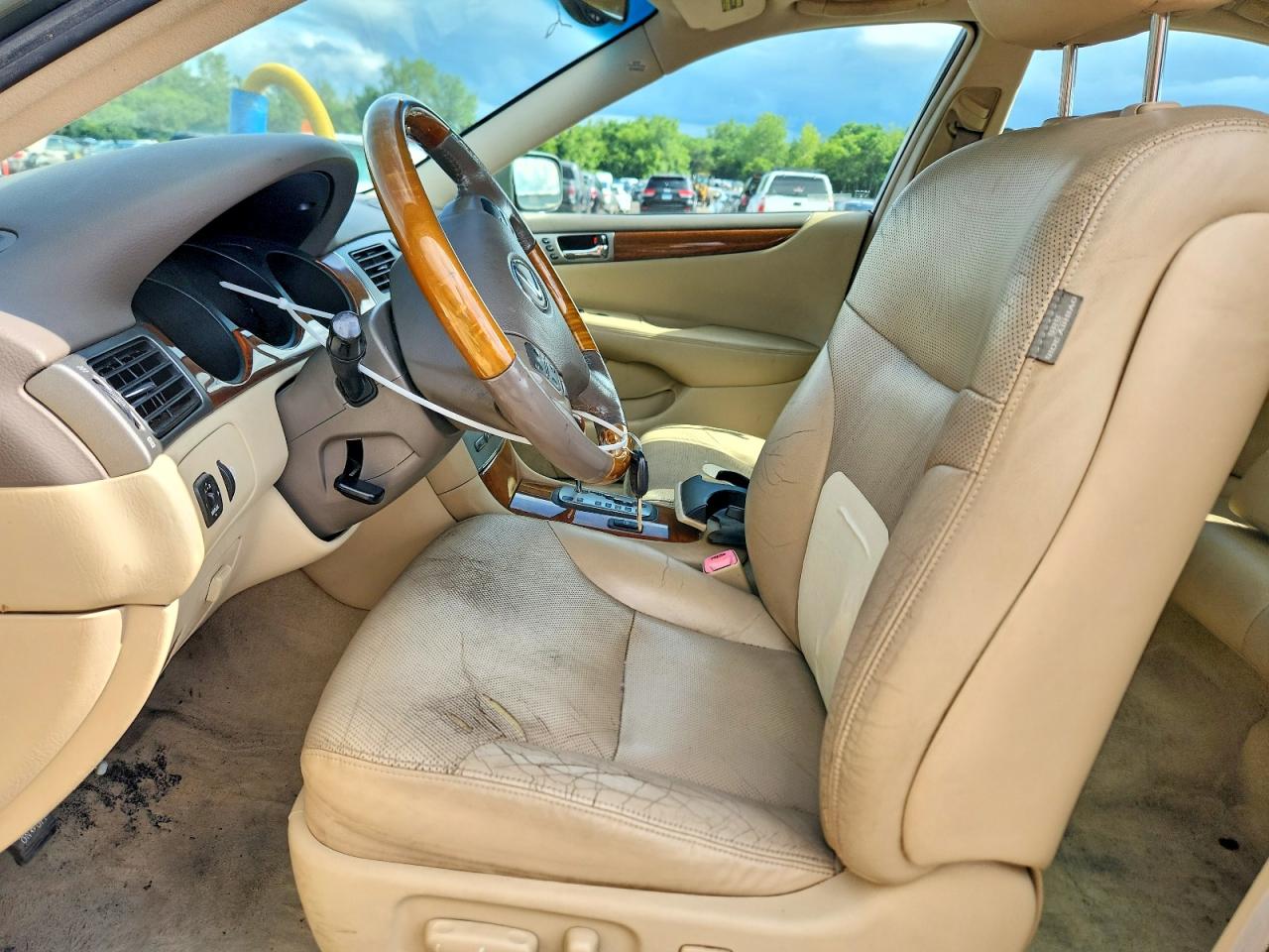 2005 Lexus Es 330 Green vin: JTHBA30G055099609