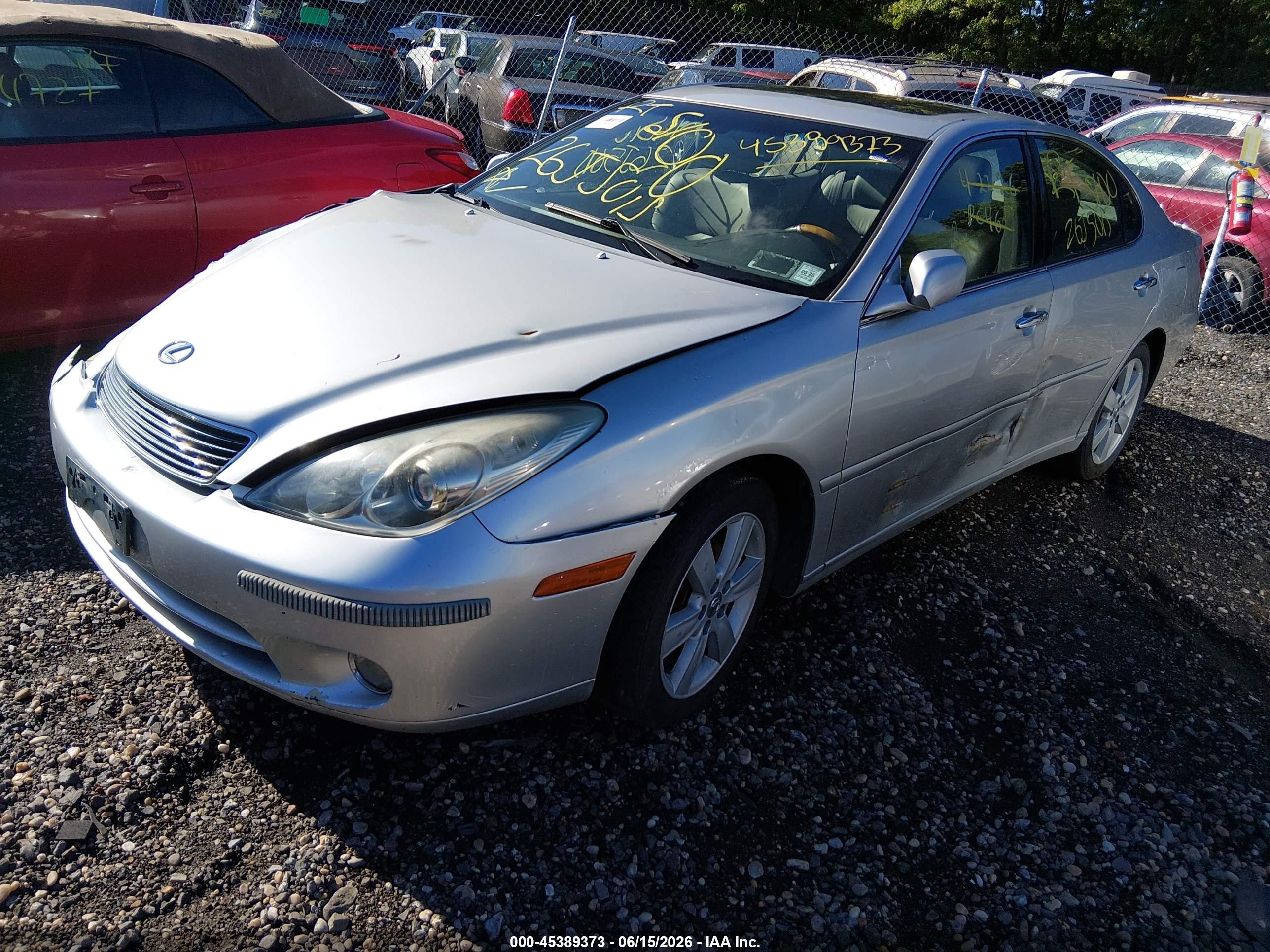 2005 Lexus Es 330   Gray vin: JTHBA30G055103173